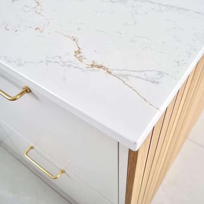 Plan de travail en Quartz Silestone® Ethereal Glow
